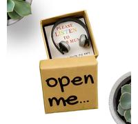 Carte Relation à Distance,Petit Objet de Collection Fête des Mères | Décor Pour Écouteurs Fête Des Mères Cartes De Vœux Format Poche,Fille Adolescente Fille Mère Père Bureau Bibliothèque Chevet Lieu d