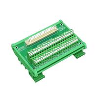 Carte répartiteur DB37 mâle/femelle à montage sur rail DIN Module d'interface à montage sur rail DIN D-Sub(HL-FX-DB37F)
