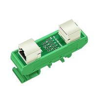 Carte répartiteur RJ45 femelle vers femelle for montage sur rail DIN Carte répartiteur RJ45 à 45 degrés(HL-RJ45-04-H)