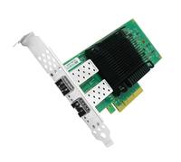 Carte réseau 25GbE avec Puce Mellanox ConnectX-5 Ex, Double Port PCI Express 3.0/4.0 (8GT/s) x8 Ethernet NIC Adaptateur Prend en Charge Windows Server/Linux/VMware