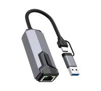 Carte Réseau 5 GB | Accessoires PC Faible Latence 5 Gbps | Adaptateur Carte Ethernet Filaire 45 Gigabits,pour Vidéoconférence Streaming en Direct Connexion Internet Bureau à