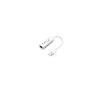 TECHLY 107630 Convertisseur USB2.0 vers Fast Ethernet 10/100 Mbps Blanc