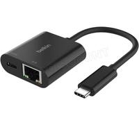Carte Réseau Belkin USB-C 3.0 vers RJ45 Gigabit 100W
