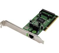 Digitus Carte PCI Ethernet Gigabit RTL8169SC 32 bits à profil bas