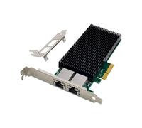 Carte réseau double 10GbE MicroConnect MC-PCIEX4-X540-T2