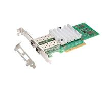 Carte réseau Ethernet 10 G, 2 ports SFP avec chipset Broadcom BCM57810S, adaptateur Ethernet 10 Gbit/s, carte NIC LAN 10 Gigabit PCI-E compatible Windows Server/Linux/Vmware, support haut et court