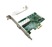 Carte réseau Ethernet convergée PCIe x1 de 1,25 Go, port SFP, carte LAN Gigabit NIC avec puce Intel I210-AS compatible serveur Windows Server/Windows/Linux/Vmware ESXI