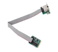Carte Réseau Ethernet M.2, Adaptateur Gigabit RTL8111H à Port Unique 2.5G/1G/100M, Prend en Charge WIN7,8,10,11, pour Ordinateur de Bureau