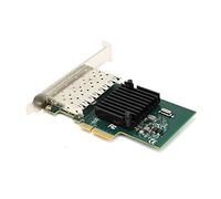 Carte Réseau Fibre Gigabit 4 Ports, Carte Réseau Ethernet Adaptateur Serveur 1000 Mbps avec Matériau PCB de Haute qualité, Solide et Durable
