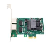Carte Réseau Gigabit Double Port, Dissipation Thermique en Aluminium, Processus ENIG, pour Red Hat Enterprise, PCIe X1 RJ45, Carte Ethernet Chipset 82575, Taux de Transfert