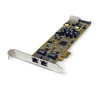 Carte Réseau Gigabit Dual Port PCI Express PSE/POE StarTech.com ST2000PEXPSE