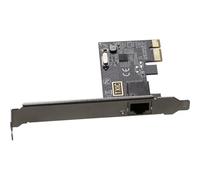 Carte réseau Gigabit Ethernet PCIE 10/100/1000 Mbps, adaptateur RJ45 pour PC de bureau, compatible Win10/11