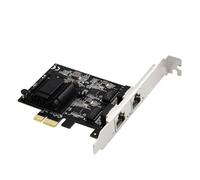 Carte réseau Gigabit Ethernet PCIE vers RJ45 de bureau RTL8125B 10/100/1000/25000 Mbps Gigabit Ethernet pour PC