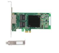 Carte réseau Gigabit pour Serveur Double Port I350 T2V2 PCIE X1, Adaptateur Ethernet Haut débit, Interface PCI E plaquée Or avec Ports RJ45, Compatible avec Plusieurs systèmes
