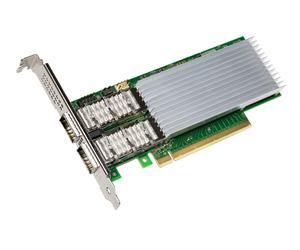 Carte réseau Intel E810CQDA2BLK 2x QSFP28 PCI Express 100Gb