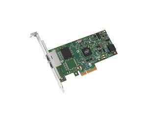 Carte Réseau Intel I350T2V2 PCIe v2.1 Gigabit Ethernet 2 ports RJ-45 10/100/1000BaseT(X) avec VMDq, SR-IOV, iSCSI, NFS et Intel Ethernet Power Management