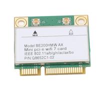 Carte Réseau Mini PCI E WiFi 7, Carte Réseau PC Double Bande 8 774 Mbps avec Module BT 5.4, pour, pour, pour OS (Pas d'antenne)