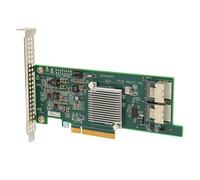Carte Réseau PCI E X8 SAS2308 6G 2 SAS Mini Interface SATA3, Carte Réseau de Disques HBA Compatible avec Disque 16T, pour Disques Serveur