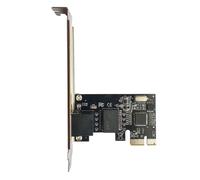 Carte réseau PCI Express Ethernet Gigabit, 10/100/1000Mbps, LAN RJ45, PCIe, pilote gratuit, adaptateur réseau pour ordinateur de bureau