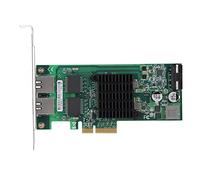 Carte Réseau PCI Express pour Intel 82576, Carte Adaptateur Ethernet Gigabit PCI-E 10/100/1000Mbps, Deux Ports RJ45, Alimentation POE, pour Windows Server, pour Linux, pour VMware ESX, pour FreeBSD