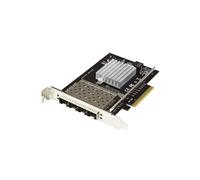 StarTech.com Carte réseau PCI Express pour serveur à 4 ports SFP+ 10 Gigabit Ethernet - Chipset Intel XL710