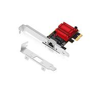 Carte réseau PCIe 2,5 Go, Adaptateur d'interface Ethernet NICGIGA 2,5 Gigabit, Witch Realtek RTL8125B, Wake on LAN, 2,5 G NIC, Compatible Windows/Linux/Mac OS