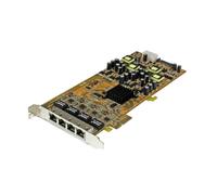 Startech.com carte réseau pcie à 4 ports gigabit power over ethernet -