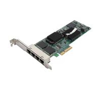 Carte Réseau PCIE, Adaptateur Réseau PCIE avec 4 Ports RJ45, Puce Gigabit Ethernet de 82 576 Go, Adaptateur Ethernet Gigabit pour PC de Bureau et Ordinateur Portable