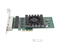 Carte Réseau PCIE, Carte Réseau Gigabit PCIE X4 4 Ports pour Puce I211 100/1000bps PCI Express Ethernet LAN Adaptateur pour Windows, pour Linux, pour Vmware Esxi