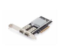 Carte réseau PCIe - DIGITUS - SFP+ - 2 Ports - 10 Gigabit Ethernet - PCI-Express