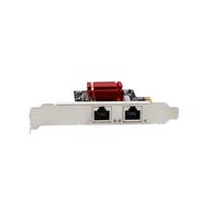 Carte réseau PCIe Gigabit 1000M PCIE Ethernet adaptateur 82575 82576 puce réseau pour bureau avec support