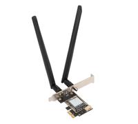 Carte Réseau PCIe MT7925 5400 Mbps, Carte PCIe WiFi 7 2.4/5/6G Tri Band BT 5.3 Carte Ethernet PCIe pour 10 11 pour Linux pour Openwrt pour Ubuntu, Prise en Charge de la