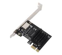 Carte Réseau PCIe pour 7 8 10 11, RTL8125B 2.5G Gigabit RJ45 Port Carte Réseau PCI Express avec Indicateurs LED