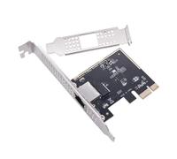 Carte réseau PCIe vers RJ45 RTL8125BG Puce Gigabit Ethernet 10/100/1000/2500 Mbps 2,5 Gbps pour ordinateur de bureau Gigabit pour streaming