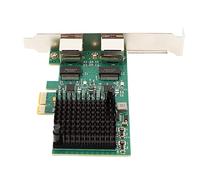 Carte Réseau PCIe X1, Carte Réseau LAN Ethernet PCIe à Double Port pour Ordinateur de Bureau