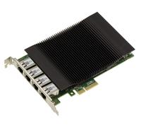 KALEA-INFORMATIQUE Carte PCIe x4 4 Ports RJ45 2.5G Intel I226 | Carte réseau PCIe x4 dotée de quatre ports RJ45 2,5 Gigabit Ethernet avec chipset industriel Intel I226.