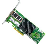 Carte réseau QSFP+ 40 GbE compatible avec carte Ethernet XL710-QDA1 PCIe, 1 × 40 G QSFP+ (SR4/LR4/CR4 ; 4 × 10 G), PCIe 3.0, SR-IOV, VXLAN, Cadres Jumbo, Adaptateur réseau PCI PXE/iSCSI