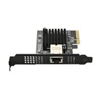 Carte réseau RJ45 à port unique PCIE PCIE Adaptateur réseau 1G/2,5 Gbps/5 Gbps/10 Gbps Gigabit Ethernet Carte réseau