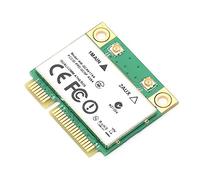 Carte réseau sans fil, carte Wi-Fi Mini PCI-E Bluetooth 4.1 2.4G-300Mbps/5G-867Mbps, compatibilité universelle de transmission haute vitesse Adaptateur Bluetooth sans fil pour ordinateurs portables