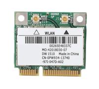 Carte réseau sans Fil Mini PCI-E Mtlavishness BCM94322HM8L DW1510, Double Bande Haute Vitesse 300 Mbit/s, Compatible avec Plusieurs Ordinateurs pour Une Connexion Internet Fluide.