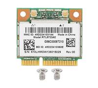 Carte Réseau sans Fil, Transmission de Données À Haute Vitesse, Half Mini PCI e WLAN WiFi Adaptateur RTL8723Ae 300M Bluetooth 4.0, Convient À la Plupart des Marques D'Ordinateurs Portables