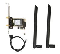 Carte réseau sans fil tri-bande nouvelle génération, technologie MU MIMO double bande 2,4 GHz/5 GHz, débits jusqu'à 1 800 Mbit/s, Bluetooth,