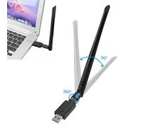 Carte réseau sans fil USB 1200, 5.8/2.4 ghz, 3.0 mb/s, récepteur double bande, adaptateur Ethernet, Dongle, antenne, Wi-Fi WLAN