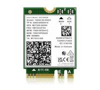 Carte réseau sans Fil Wi-FI 6E Intel AX210NGW, Bluetooth 5.3 tribande 5400Mbit/s, M.2/NGFF, Compatible avec Windows 10/11 (64 Bits)