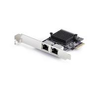 StarTech Carte réseau PCIe 2 ports 5G – Realtek RTL8126 – Windows/Linux – Conforme TAA