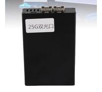 Carte réseau Thunderbolt 25G, adaptateur 25 Gbit/s en alliage d'aluminium, Plug and Play pour/forWin/pour Ubuntu, aucune alimentation externe nécessaire, compatibilité triple OS (double port)