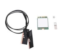 Carte Réseau Wi-FI 8265NGW AC M.2, Adaptateur Wi-FI 1 200 Mbps avec Bluetooth 4.2, Double Bande 2,4 GHz (300 Mbps) et 5 GHz (867 Mbps). (Antennes construites)