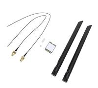 Carte Réseau Wi-FI 8265NGW AC M.2, Adaptateur Wi-FI 1 200 Mbps avec Bluetooth 4.2, Double Bande 2,4 GHz (300 Mbps) et 5 GHz (867 Mbps). (Antennes externes)