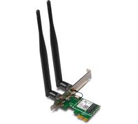 Carte réseau WiFi 6 AX3000 dual bande - Tenda E30 Adaptateur PCI-E wifi 3000Mbps, Bluetooth5.0,, MU-MIMO, OFDMA, Compatible Win10