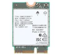 Carte Réseau WiFi 7 BE200NGW, Carte Réseau WiFi sans Fil 8774 Mbps, Carte WiFi Bluetooth 5.4 avec Prise en MU MTMO, Transmissions Simultanées